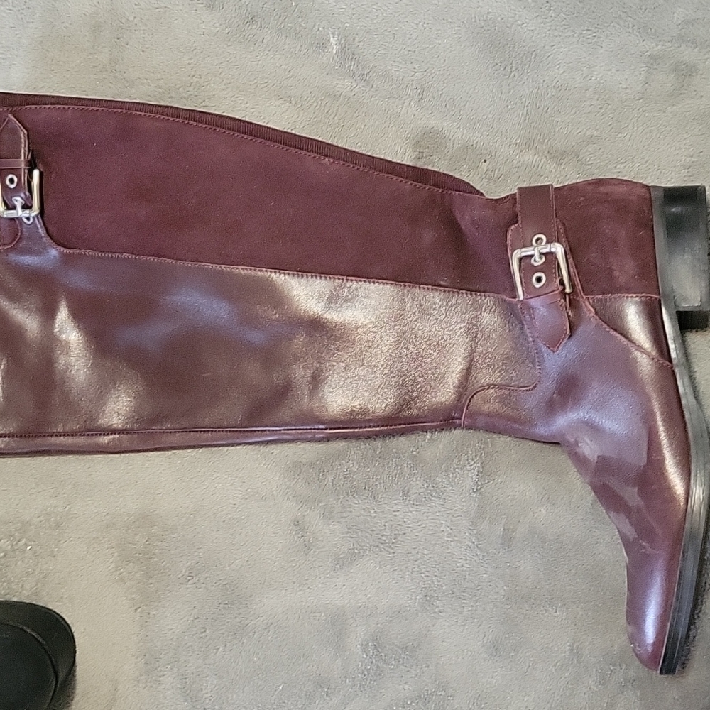 Marc Fisher Grape color boots size 9